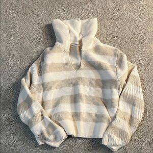 Moon & Madison Ivory Textured Sweater